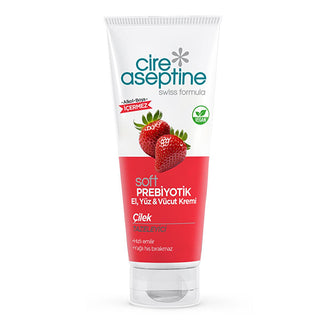 Cire Aseptine Soft Çilek Prebiyotikli Krem 75 ml - Moisturizing Cream with Prebiotics & Vitamin E Cire Aseptine Moisturizing Cream with Prebiotics & Vitamin E Moisturizing Cream, Prebiotic Skincare, Paraben-Free Cream, Vitamin E Skincare, Natural Moisturizer, Skincare, Cosmetics, Hydrating Cream, Sensitive Skin, Natural Ingredients, Prebiotics, Dermatologically Tested, Quick Absorption, Non-Greasy, Skincare Routine, Beauty Products
