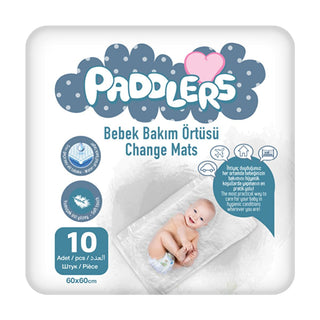 Paddlers Baby Changing Pads 10-Pack - Disposable, Ultra-Soft, Hygienic Diaper Changing Mat for Infants & Newborns, Leakproof Protection Paddlers Baby Changing Pads - Disposable & Hygienic baby changing pads, disposable changing pads, hygienic diaper changing, baby care products, infant diaper changing, travel changing pads, baby changing mat, disposable underpad, diaper changing, baby essentials, newborn care, travel diaper changes, hygienic, comfortable, leakproof, cottony soft, parents of infants, conveni
