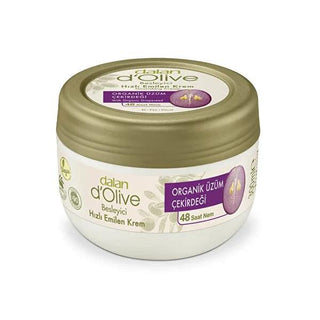 Dalan d'Olive Organic Moisturizing Cream with Grape Seed Oil & Olive Oil - 48 Hour Hydration, Natural Skincare for Dry & Sensitive Skin Dalan d'Olive Organic Moisturizing Cream - 48 Hour Hydration organic moisturizing cream, grape seed oil skincare, natural skincare products, long-lasting hydration cream, olive oil for skin, dry skin solution, sensitive skin care, organic skincare, non-greasy moisturizer, natural antioxidants, skincare routine, face cream, body moisturizer