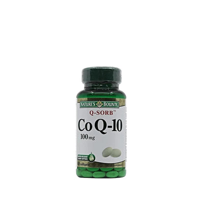 Nature's Bounty Coenzyme Q-10 100 Mg Q-Sorb 60 Capsules - Antioxidant Supplement for Heart Health & Energy