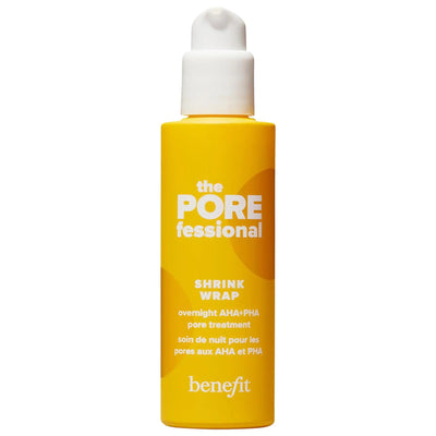 The POREfessional Shrink Wrap Overnight Pore Treatment: AHA+PHA for Visibly Smaller Pores & Radiant Skin Texture - Exfol