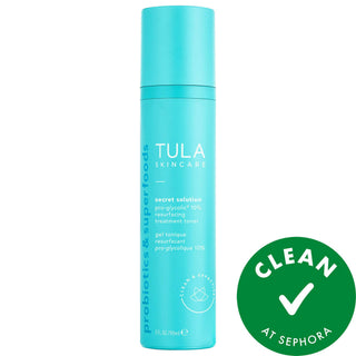 Secret Solutions Pro-Glycolic 10% Resurfacing Treatment Toner - Glycolic Acid Toner for Smooth, Even Skin Secret Solutions Pro-Glycolic 10% Toner for Smooth Skin Glycolic Acid Toner, Resurfacing Treatment Toner, Cruelty-Free Skincare, Gluten-Free Skincare, Exfoliating Toner for Sensitive Skin, Skincare, Toners, Cleansers, Facial Toner, Skin Toner, Smooth Skin, Even Skin Tone, Dermatologist-Tested, Liquid Toner