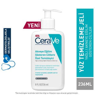 CeraVe Acne Face Wash with Salicylic Acid - Gentle, Oil-Free Cleanser for Acne Prone & Sensitive Skin - 236ml CeraVe Acne Face Wash: Salicylic Acid Cleanser for Clear Skin acne face wash, salicylic acid cleanser, cerave acne cleanser, fragrance free acne wash, non-comedogenic face wash, face wash for acne prone skin, acne treatment cleanser, gentle acne cleanser, oil free face wash, face cleanser for sensitive acne skin, acne cleanser, salicylic acid face wash, face wash, cleanser, sensitive skin, oily skin