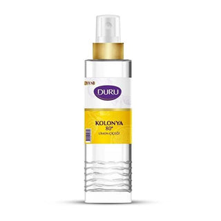 Duru Lemon Cologne Spray 150ml - Refreshing Fragrance for Personal Hygiene Duru Lemon Cologne Spray - Refreshing Hygiene Lemon Cologne, Refreshing Fragrance, Personal Hygiene, Portable Fragrance Spray, Hygiene Products, Duru, Cologne Spray, Lemon Scent, Refreshing, Invigorating, Long-lasting Fragrance, Sleek Design, Convenient, Practical, Hygienic, Freshness, Citrus Fragrance