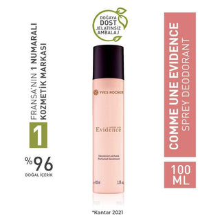 Comme une Evidence Women's Deodorant Spray - Sophisticated Floral Chypre Fragrance for Elegant Women Comme une Evidence Deodorant Spray - Elegant Floral Fragrance deodorant spray, women's fragrance, botanical deodorant, long-lasting scent, floral chypre perfume, sophisticated women's hygiene products, Comme une Evidence, elegant fragrance, personal hygiene, women's grooming, luxury deodorant