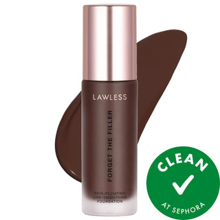 Forget The Filler: Skin-Plumping Line-Smoothing Liquid Foundation | Full Coverage, Anti-Aging, Vegan & Cruelty-Free Forget The Filler Foundation: Plump Skin & Smooth Lines full coverage foundation, anti-aging foundation, skin-plumping foundation, line-smoothing foundation, vegan foundation, cruelty-free foundation, natural finish foundation, non-acnegenic foundation, long-wearing foundation, hyaluronic acid foundation, foundation, liquid foundation, makeup, face makeup, anti-aging, skin smoothing, vegan, cr