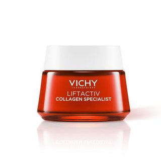 Vichy LiftActiv Collagen Specialist: Anti-Aging Face Cream - Reduce Wrinkles, Boost Skin Elasticity with Hyaluronic Acid & Vichy Thermal Water Vichy LiftActiv: Anti-Aging Cream - Reduce Wrinkles & Boost Elasticity Anti-aging cream, Collagen cream, Wrinkle reduction, Skin elasticity, Vichy Liftactiv, Hyaluronic acid cream, Anti-wrinkle face cream, Face cream for aging skin, anti-aging, collagen, hyaluronic acid, Vichy Thermal Water, Vichy, wrinkle cream, skin firming, face moisturizer, skincare, beauty, fine