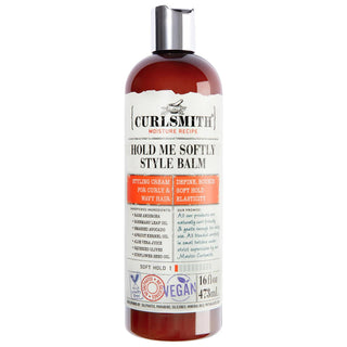 Hold Me Softly Curly Hair Styling Cream Balm - Vegan, Sulfate-Free Curl Enhancer for Wavy, Curly, Coily Hair Hold Me Softly Curly Hair Cream - Vegan & Sulfate-Free curly hair styling cream, curl enhancing product, frizz control for curly hair, vegan hair care, sulfate-free hair styling, wavy hair products, coily hair products, natural hair care, cruelty-free beauty, gluten-free cosmetics, coconut oil hair products, aloe vera hair care