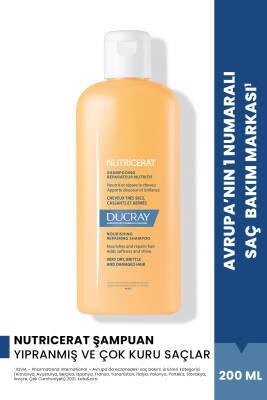 Ducray Nutricerat Moisturizing Shampoo for Dry Hair - 200ml, Nourishing & Intensive Moisturizing Ducray Nutricerat Moisturizing Shampoo - Nourish Dry Hair moisturizing shampoo, dry hair care, nourishing shampoo, Ducray Nutricerat, intensive moisturizing shampoo, hair care, dry hair solution, damaged hair repair, gentle shampoo, İlipe oil, lipid-replenishing complex