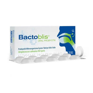 Bactoblis Oral Probiotic Supplement for Kids & Adults - Supports Oral Health with Streptococcus salivarius K12 - 10 Lozenges Bactoblis Oral Probiotic Lozenges - Supports Oral Health oral probiotic, probiotic lozenges, dietary supplement for oral health, Streptococcus salivarius K12, children's oral health supplement, oral health support, healthy smile, probiotic supplement, family oral care, bad breath solution, gum health, oral infections prevention