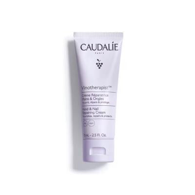 Caudalie Vinotherapist Hand Cream: Deeply Repairing & Moisturizing Dry Skin with Grape Seed Oil & Shea Butter for Non-Gr
