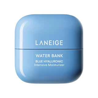 Laneige Mini Water Bank Blue Hyaluronic Acid Intensive Moisturizer: Deep Hydration for Dry, Sensitive Skin & Eczema Relief Laneige Blue Hyaluronic Acid Moisturizer - Hydrate Dry Skin Blue Hyaluronic Acid Moisturizer, Intensive Hydrating Cream, Moisturizer for Dry Skin, Korean Skincare Moisturizer, Sensitive Skin Cream, Eczema Friendly Moisturizer, Omega Peptide Moisturizer, Squalane Moisturizer, Hydrating Facial Cream, Skin Barrier Repair Cream, Facial Moisturizer, Hydrating Cream, Dry Skin, Sensitive Skin,