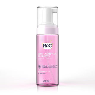 Roc Facial Cleansing Foam: Gentle Daily Face Cleanser for Clear Skin with Zinc, Copper & Magnesium - 150ml Roc Facial Cleansing Foam - Gentle Daily Cleanser for Clear Skin facial cleansing foam, daily face cleanser, mineral face wash, zinc copper magnesium skincare, skin cleansing foam, face wash for clear skin, gentle facial cleanser, face wash, skin cleanser, zinc, copper, magnesium, clear skin, healthy skin, 150ml, skincare, face, beauty, daily cleanser, gentle cleanser, inflammation reduction, improved 