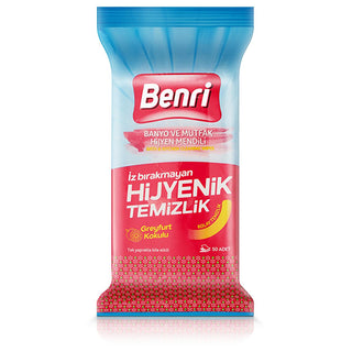 benri bathroom kitchen hygiene wipes 50 pack, grapefruit scented cleaning wipes, effective surface cleaning, eco-friendly hygiene wipes Benri Bathroom & Kitchen Hygiene Wipes - 50 Count | Ideal for Homeowners, Cleaners, Families Benri Bathroom & Kitchen Hygiene Wipes - 50 Count benri, bathroom-wipes, kitchen-wipes, hygiene-products, cleaning-supplies, grapefruit-scented, cleaning-wipes, household-cleaning, ai-generated, surface-cleaning
