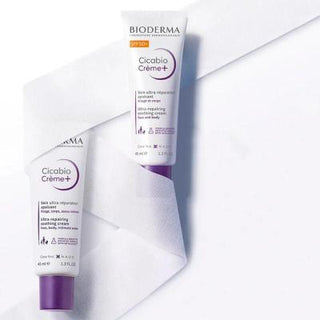 Bioderma - Soothing Skin Cream for Sensitive Skin, Hypoallergenic & Fragrance-Free Moisturizer for Face, Lips & Body - 1.35 fl oz Bioderma Soothing Skin Cream - Hypoallergenic & Fragrance-Free soothing skin cream, Bioderma Cicabio Creme, skin repair cream, hypoallergenic skin care, fragrance-free moisturizer, sensitive skin products, tattoo aftercare, gentle skincare, baby skincare, face cream, lip balm, body moisturizer