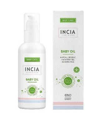 Incia Natural Baby Oil - 3.72 fl oz, Hypoallergenic & Chemical-Free for Sensitive Skin Incia Natural Baby Oil - Hypoallergenic & Chemical-Free Baby oil, Natural baby skincare, Organic baby oil, Hypoallergenic baby products, Chemical-free baby care, Natural baby products, Baby skincare routine, Gentle baby care, Sensitive skin baby products, Natural oils for babies, Wheat germ oil, Almond oil, Jojoba oil, Sesame oil, Baby massage oil, Moisturizer for babies