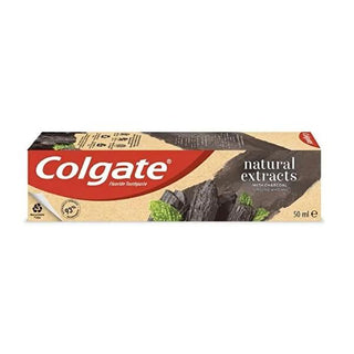 Colgate Natural Toothpaste with Activated Charcoal & Natural Extracts - Gluten-free, Sugar-free, Recyclable Packaging Colgate Natural Toothpaste - Activated Charcoal & Eco-Friendly Natural Toothpaste, Activated Charcoal Toothpaste, Gluten-free Oral Care, Sugar-free Toothpaste, Recyclable Packaging Oral Care, Eco-friendly Oral Care, Natural Oral Care, Colgate, Oral Health, Sustainable Packaging, Green Cleaning, Healthy Smile