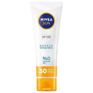 Nivea Sun SPF 50 Facial Sunscreen: High Protection, Moisturizing, Non-Greasy - Sensitive Skin Formula, UVA/UVB Defense - 1.69 fl oz Nivea Sun SPF 50: Facial Sunscreen for Sensitive Skin Nivea Sunscreen, Facial Sunscreen SPF 50, Sunscreen for Sensitive Skin, Moisturizing Face Sunscreen, Non-Greasy Sunscreen for Face, High SPF Sunscreen, Sun protection for face, Daily facial sunscreen, Sunscreen for sun allergies, SPF 50 face cream, sunscreen, face cream, sun protection, sensitive skin, UVA protection, UVB pr
