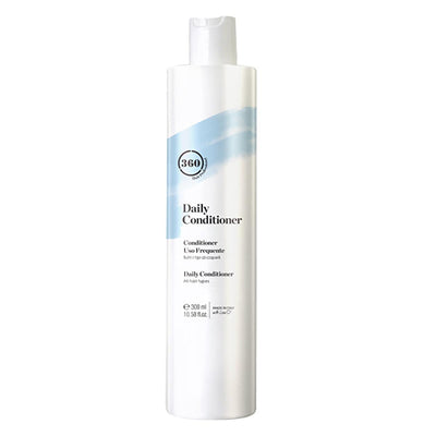 360 Hair Professional Daily Hair Conditioner - Calendula & Chamomile - Moisturizes, Detangles & Shines - For All Hair Ty