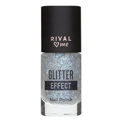 Rival Loves Me Oje No:03 Glam Effect Fairytale Nail Polish - 9ml Glitter Polish for Nail Art & Design