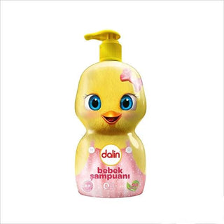 Dalin Baby Shampoo - Hypoallergenic, Tear-Free, Fun Chick Design for Infants & Toddlers - 16.91 fl oz Dalin Baby Shampoo - Hypoallergenic & Tear-Free (16.91 fl oz) baby shampoo, hypoallergenic baby care, tear-free baby shampoo, dermatologically tested baby products, fun baby bath products, baby bath time, gentle baby shampoo, safe baby products, infant care, toddler care, baby hair care, sensitive skin baby products