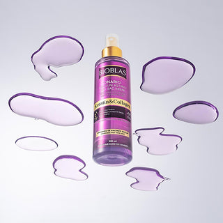 Bioblas Collagen & Keratin Leave-In Hair Conditioner: Volumizing, Thickening & Anti-Frizz for Fine Hair - Enhances Shine & Prevents Hair Loss Bioblas Collagen Keratin Hair Conditioner | Volumize & Thicken Collagen hair conditioner, Keratin hair treatment, Hair volumizing spray, Anti-frizz hair product, Hair loss prevention treatment, Leave in conditioner for fine hair, Hair thickening spray, Hair shine enhancer, Collagen, Keratin, leave-in conditioner, hair volume, anti-frizz, hair loss, fine hair, hair thi