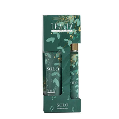 Thalia Symphony Solo Women Perfume and Body Lotion Set - Sophisticated Floral Fragrance with Long-lasting Moisturization