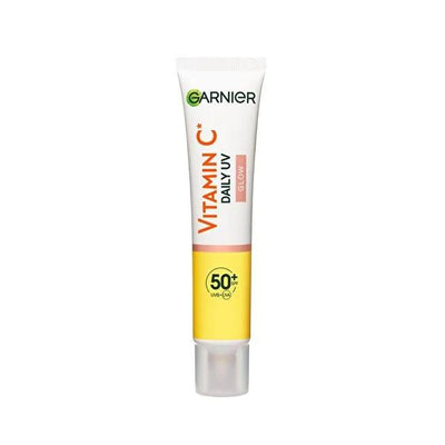 Garnier Daily Sunscreen Face Cream with Vitamin C & SPF50+ - Brightening, Vegan Formula for Sensitive Skin