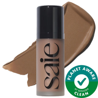 Dew Bronze Soft-Focus Sculpting Liquid Bronzer - Vegan, Gluten-Free, Cruelty-Free Liquid Bronzer for Natural Glow Dew Bronze Liquid Bronzer - Natural Glow liquid bronzer,vegan cosmetics,gluten-free makeup,cruelty-free beauty,clean beauty products,soft-focus finish,dewy finish,buildable formula,natural glow,sculpting bronzer,makeup,cosmetics,bronzer,cheek makeup