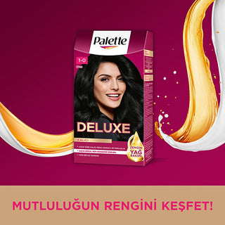 palette-deluxe-hair-color-black-product-image Palette Deluxe Hair Color - 1-0 Black | Long-Lasting Rich Color for Beauticians & Individuals Palette Deluxe Hair Color - Long-Lasting Black Shade palette, hair-color, black-hair-dye, beauticians, individuals, long-lasting-color, hair-care, micro-oils, rich-color-intensity, ai-generated