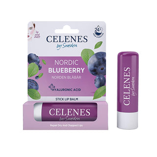 Celenes Nordic Blueberry Stick Lip Balm - Natural Moisturizing Lip Care with Hyaluronic Acid & Blueberry Extract Celenes Nordic Blueberry Lip Balm - Natural Moisturizing Lip Care natural lip balm, moisturizing lip care, blueberry lip balm, tinted lip balm, hyaluronic acid lip care, lip care routine, natural lip color, dry lip solution, chapped lip relief, organic lip balm, nourishing lip balm