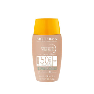 Bioderma Photoderm Nude Touch Light SPF50+ Sensitive Skin Sunscreen - Tinted, Non-Greasy, 40ml Bioderma Photoderm Nude Touch SPF50+ Sunscreen for Sensitive Skin Sensitive skin sunscreen, High SPF sunscreen, Tinted sunscreen, Non-greasy sunscreen, Bioderma Photoderm Nude Touch, Sensitive skin care, Natural finish sunscreen, UV protection, Dermatologically tested, Daily sunscreen, Outdoor sunscreen, Sunscreen for sensitive skin types, Tinted sunscreen for natural look, Non-comedogenic sunscreen