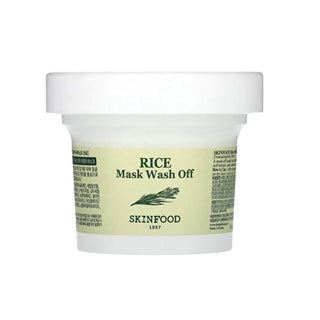 Skinfood Rice Face Mask Wash Off - Gentle Exfoliating & Moisturizing for Clearer Skin Skinfood Rice Face Mask - Gentle Exfoliating & Moisturizing Rice Face Mask, Gentle Exfoliating Mask, Skinfood Rice Mask, Natural Skincare, Moisturizing Face Mask, Face Masks, Skincare, Beauty Products, Natural Ingredients, Rice Extract, Sensitive Skin, Gentle Skincare, Exfoliating Mask, Clearer Complexion
