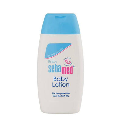 Sebamed Baby Lotion 200ml - Gentle Moisturizer for Sensitive Skin - pH 5.5 Protection, Non-Greasy Formula, Prevent Dryne