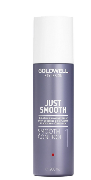 Goldwell Just Smooth Flat Marvel 1: Heat Protectant & Hair Straightening Balm for Frizz Control and Smooth, Sleek Styles - 3.38 fl oz