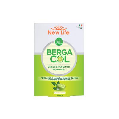 New Life Dietary Supplement - Bergamot Extract & Plant Sterols for Cholesterol Support, Gluten-Free, Lactose-Free