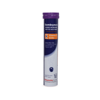İmuneks Sambunex 20 Effervescent Tablet