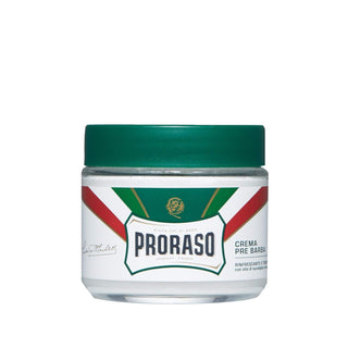 Proraso Eucalyptus and Menthol Pre-Shave Cream for Men - Soothing, 10.14 fl oz Proraso Pre-Shave Cream for Men - Eucalyptus & Menthol Proraso, Shaving Cream, Pre-Shave Cream, Eucalyptus and Menthol, Men's Grooming, Shaving Preparation, Sensitive Skin, Men's Shaving, Grooming Essentials, Shaving Care, Traditional Shaving Products