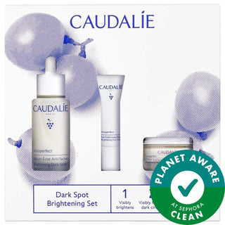 Vinoperfect Brightening Skincare Routine for Dark Spots & Uneven Skin Tone - Vegan, Cruelty-Free - 3-Step Brightening Solution Vinoperfect Brightening Routine - Dark Spots & Uneven Skin Tone Solution skincare brightening routine, dark spots reduction, uneven skin tone correction, vegan skincare, sustainable beauty products, cruelty-free skincare, brightening serum, eye cream, moisturizer, vinoperfect, skincare set, eco-friendly beauty