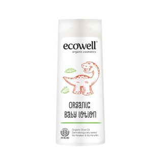 Ecowell Organic Baby Body Lotion - Natural Moisturizer for Sensitive Skin, Chemical-Free, 10.14 fl oz Ecowell Organic Baby Lotion - Natural & Chemical-Free organic baby lotion, natural baby skincare, sensitive skin baby care, baby moisturizer, chemical-free baby products, Ecowell, baby body lotion, natural skincare, gentle baby care, non-irritating baby products