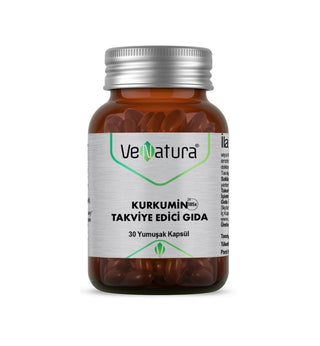 venatura kurkumin soft gels front view, venatura kurkumin bottle back view, venatura kurkumin capsules close up VeNatura Kurkumin - 30 Soft Gels VeNatura Kurkumin - 30 Soft Gels venatura, kurkumin, soft-gels, dietary-supplement, turmeric, curcumin, wellness, adults, ai-generated, health