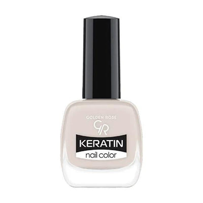 Golden Rose Keratin Nail Polish No. 08 - Long-Lasting Vibrant Nail Color with Nourishing Keratin
