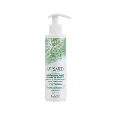 Moos Nettle Extract Shampoo for Hair Loss - 200ml, Anti Hair Fall, Natural Hair Care