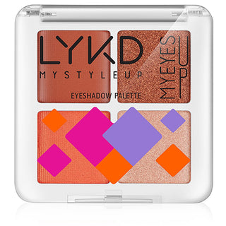 LYKD Orange Blossom Eyeshadow Palette - 4 Color Matte Shimmer, Highly Pigmented, Long Lasting, Blendable - Create Stunning Eye Makeup Looks LYKD Orange Blossom Eyeshadow Palette - Pigmented & Blendable eyeshadow palette, highly pigmented eyeshadow, long lasting eyeshadow, blendable eyeshadow, matte shimmer eyeshadow, makeup palette, orange eyeshadow palette, LYKD eyeshadow, eye makeup, 4 color eyeshadow palette, eyeshadow, makeup, eye shadow, eye shadow palette, pigmented eyeshadow, blendable shadow, orange