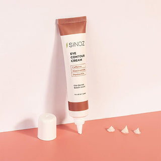 Sinoz Eye Cream: Reduce Dark Circles & Wrinkles with Caffeine & Niacinamide - Intense Hydration for All Skin Types Sinoz Eye Cream: Reduce Dark Circles & Wrinkles | Hydrating Formula eye cream, dark circle treatment, wrinkle reduction, eye hydration, anti-aging eye cream, caffeine eye cream, niacinamide eye cream, eye cream for all skin types, eye cream for dark circles and wrinkles, undereye cream, dark circles, wrinkles, hydration, caffeine, niacinamide, pentavitin, all skin types, fine lines, crow's feet
