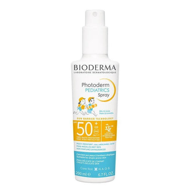 Bioderma Children's Sunscreen Spray SPF50+ - Water-Resistant, Pediatrician-Tested, 6.76 fl oz