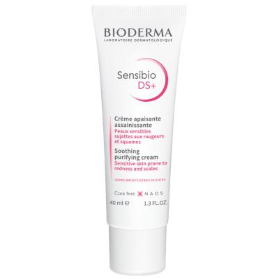 Bioderma Sensibio DS+ Cream: Soothing Facial Cream for Sensitive & Irritated Skin - Redness Relief, Hypoallergenic, Frag