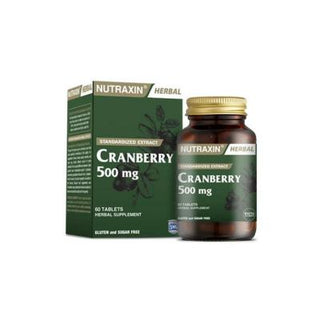 Nutraxin Cranberry Supplement: 500mg Tablets for Urinary Tract Health - Vegan, Allergen-Free, 60 Count Nutraxin Cranberry: Natural Urinary Tract Support - Vegan, Allergen-Free cranberry supplement, cranberry extract, urinary tract health, vegan cranberry supplement, vegetarian cranberry supplement, natural cranberry supplement, cranberry capsules, cranberry tablets, Nutraxin Cranberry, cranberry supplement without allergens, urinary health, UTI support, cranberry pills, plant-based supplement, allergen-free