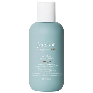 Function of Beauty Mini Bond Repair Custom Shampoo - Wavy, Damaged Hair - Sulfate-Free, Vegan, Color Safe - Strengthen & Repair, Mini Size Function of Beauty - Custom Shampoo for Damaged Wavy Hair custom shampoo, wavy hair shampoo, damaged hair repair, sulfate-free shampoo, vegan shampoo, color safe shampoo, bond repair shampoo, hair strengthening shampoo, shampoo for breakage, mini size shampoo, shampoo, bond repair, hair repair, sulfate free, vegan, color safe, wavy hair, damaged hair, hair strengthening,