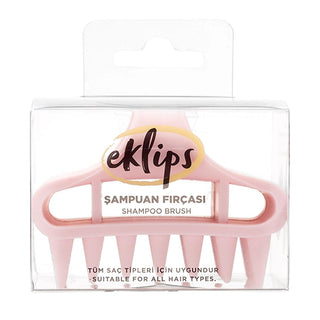 eklips-shampoo-brush-front-view, eklips-shampoo-brush-back-view, eklips-shampoo-brush-usage-example Eklips Shampoo Brush PF140039 - Soft Silicone Tips for Scalp Massage | Ideal for Deep Cleansing Eklips Shampoo Brush - Soft Silicone Tips for Scalp Massage eklips, shampoo-brush, silicone-brush, scalp-massage, hair-care, deep-cleansing, exfoliating-brush, ai-generated, hair-tools, beauty-products
